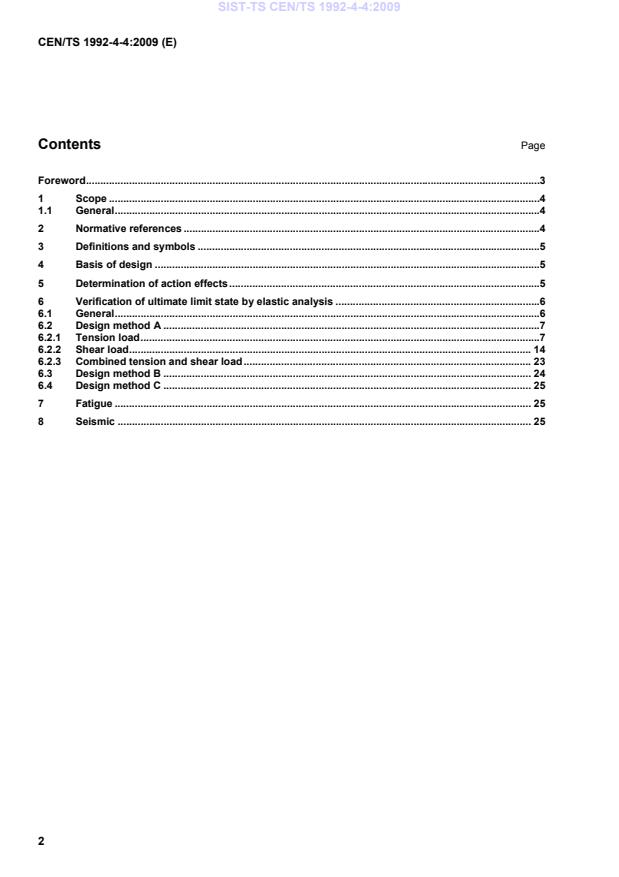CEN/TS 1992-4-4:2009 TS CEN/TS 1992-4-4:2009 - Page 4 preview