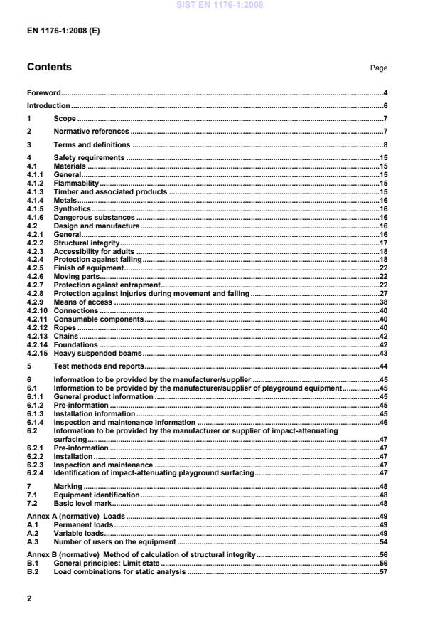 EN 1176-1:2008 EN 1176-1:2008 (EN) - Page 4 preview