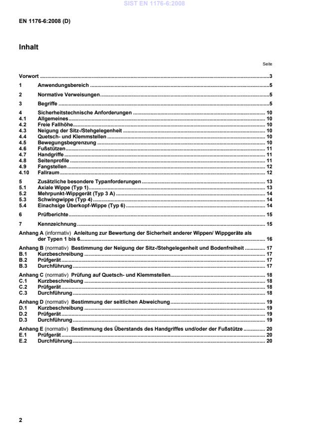 EN 1176-6:2008 EN 1176-6:2008 (DE) - Page 4 preview