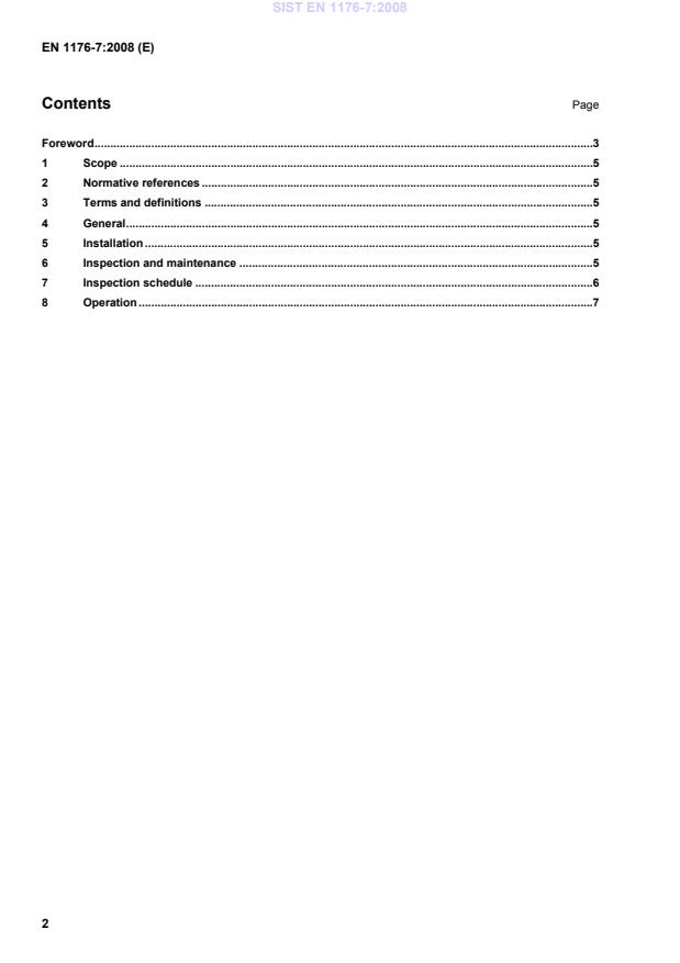 EN 1176-7:2008 EN 1176-7:2008 (EN) - Page 4 preview