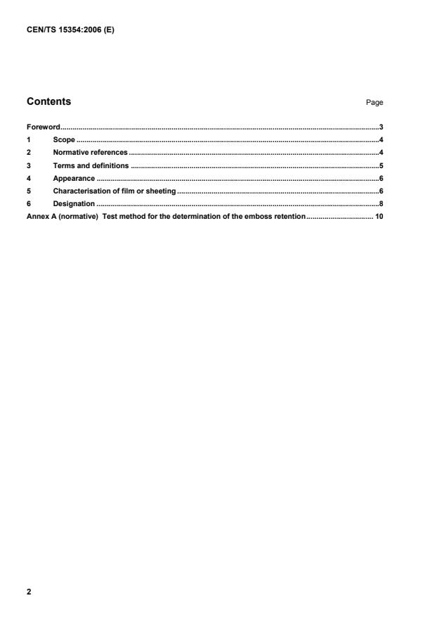 CEN/TS 15354:2006 TS CEN/TS 15354:2006 - Page 4 preview