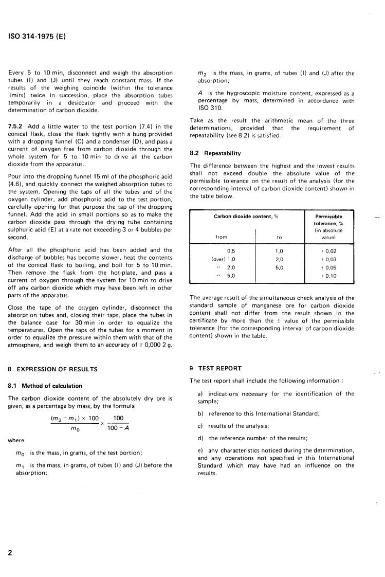 ISO 314:1975 - Title missing - Legacy paper document