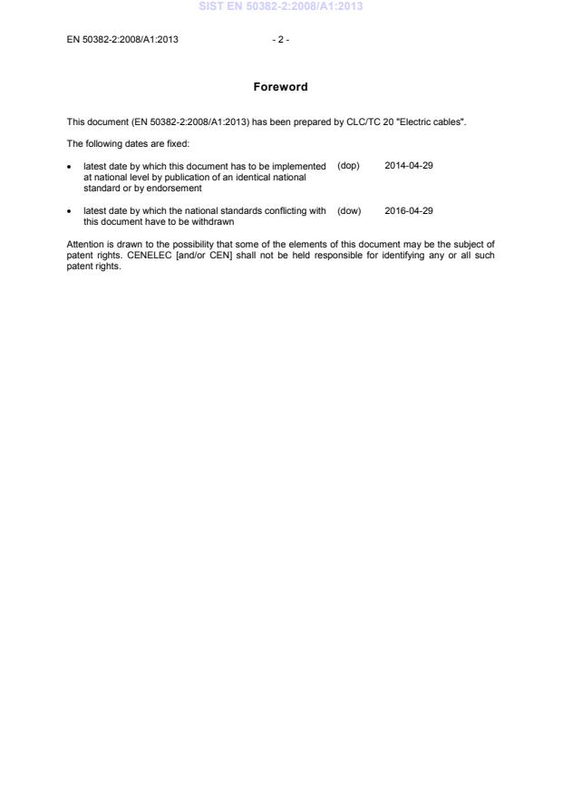 SIST EN 50382-2:2008/A1:2013 SIST EN 50382-2:2008/A1:2013 - Page 4 preview