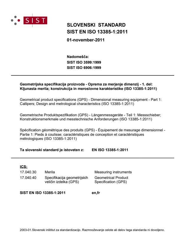 EN ISO 13385-1:2011