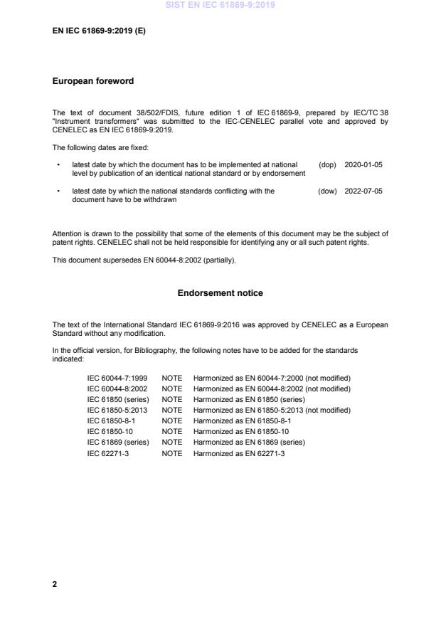 SIST EN IEC 61869-9:2019 SIST EN IEC 61869-9:2019 - POZOR: K standardu IEC spada tudi datoteka "ICD_example.xml". BARVE - Page 4 preview