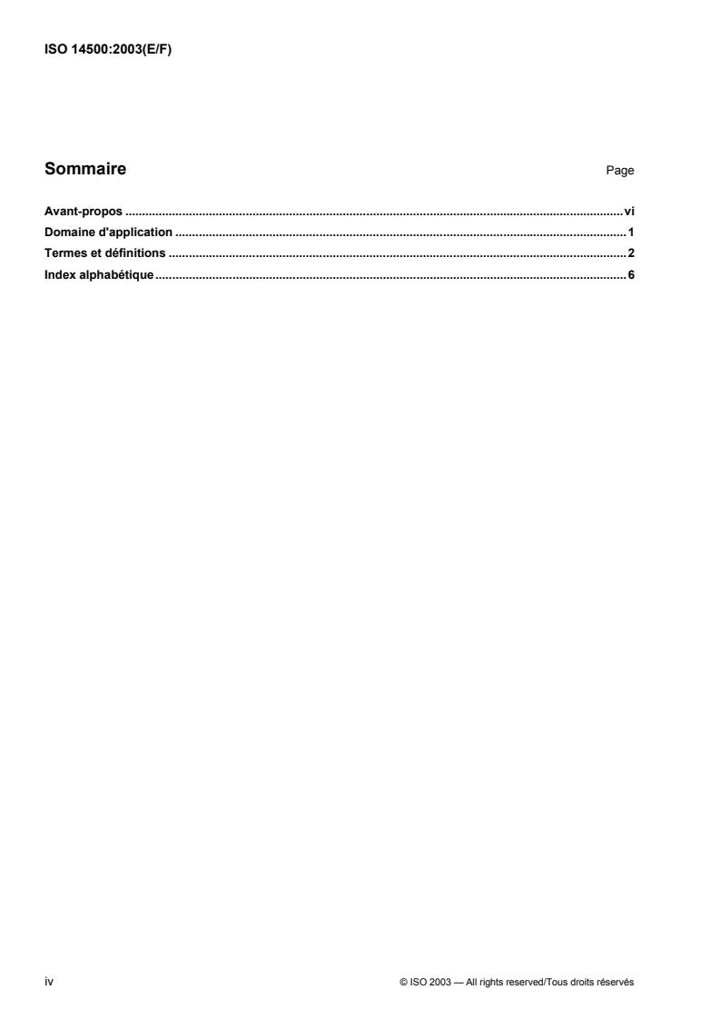 ISO 14500:2003 ISO 14500:2003 - Page 4 preview