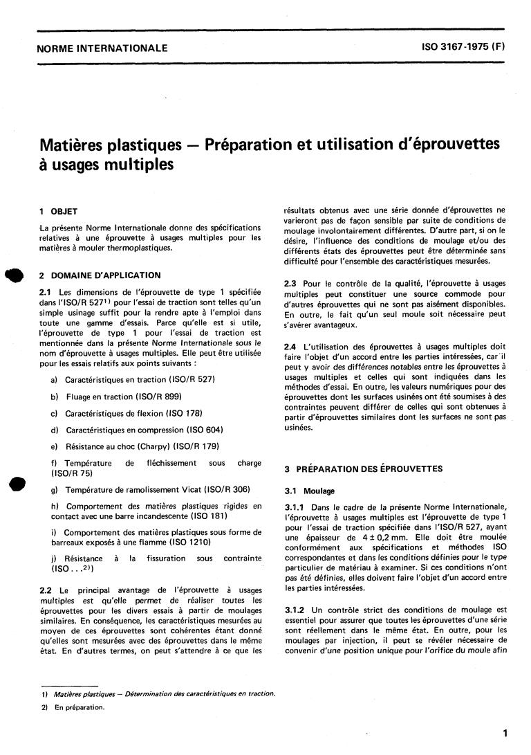 ISO 3167:1975 - Title missing - Legacy paper document
Released:1/1/1975