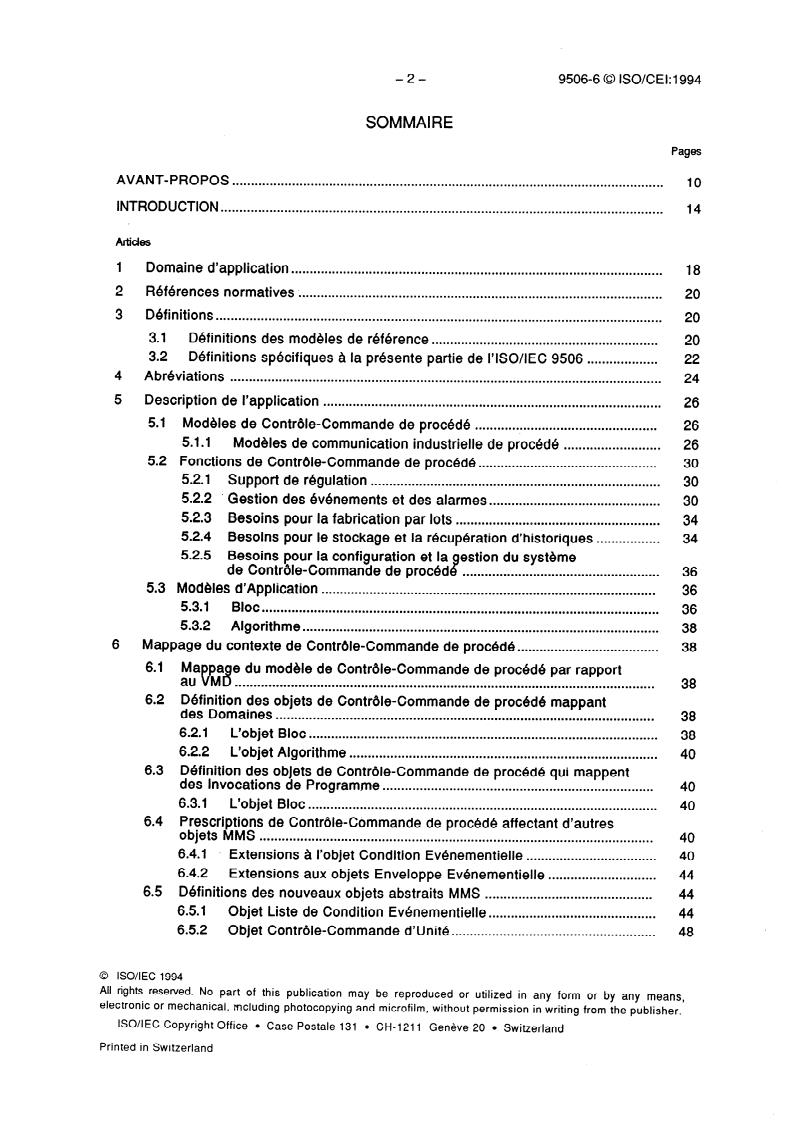 ISO/IEC 9506-6:1994 - Industrial automation systems — Manufacturing