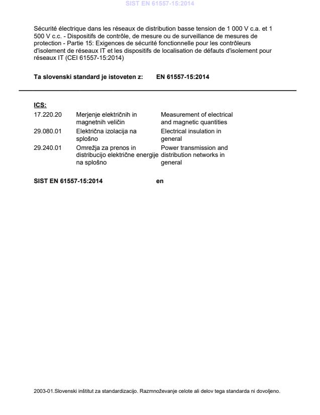 EN 61557-15:2014 EN 61557-15:2014 - Page 2 preview