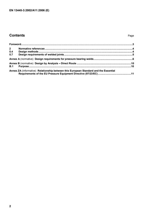 EN 13445-3:2002/A11:2006 EN 13445-3:2002/A11:2007 - Page 4 preview