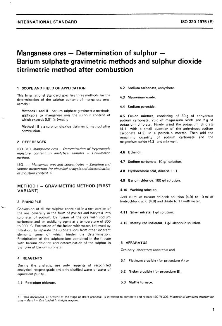 ISO 320:1975 ISO 320:1975 - Title missing - Legacy paper document
Released:1/1/1975 - Page 2 preview
