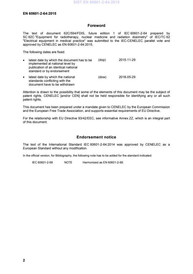 SIST EN 60601-2-64:2015 SIST EN 60601-2-64:2015 - BARVE - Page 4 preview