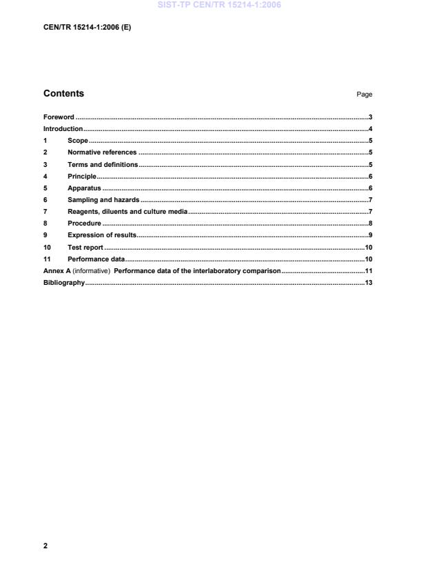 CEN/TR 15214-1:2006 TP CEN/TR 15214-1:2006 - Page 4 preview