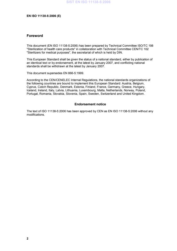 EN ISO 11138-5:2006 EN ISO 11138-5:2006 - Page 4 preview