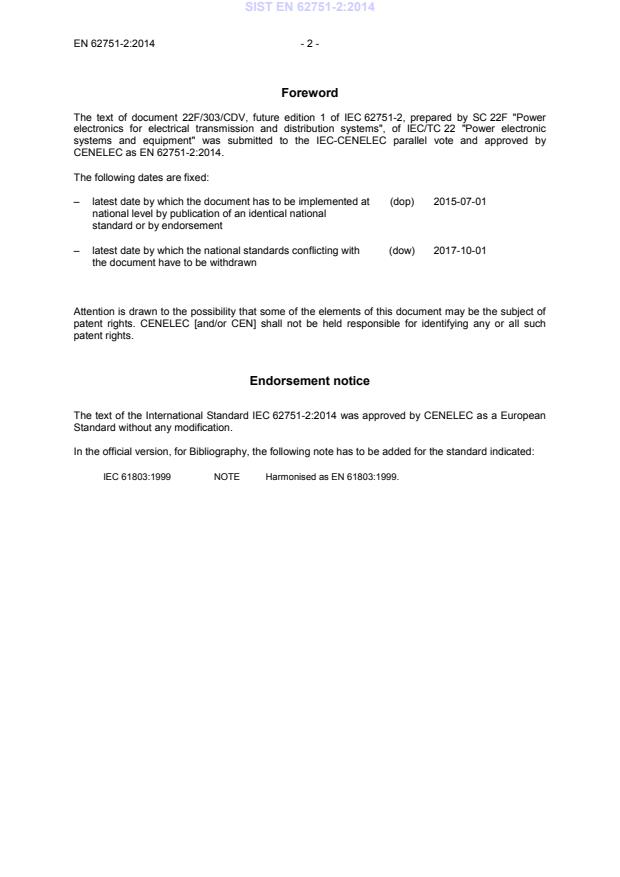 SIST EN 62751-2:2014 SIST EN 62751-2:2014 - BARVE - Page 4 preview