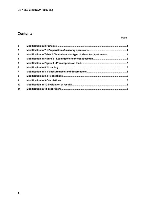 EN 1052-3:2002/A1:2007 EN 1052-3:2004/A1:2007 - Page 4 preview