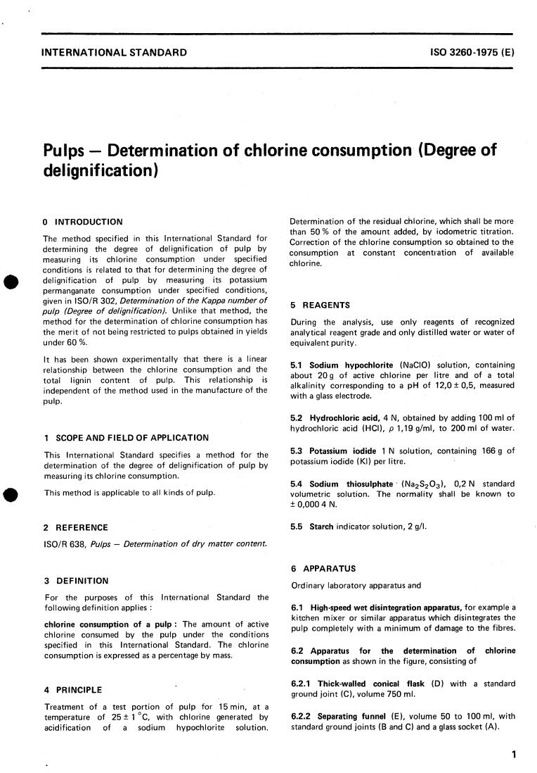 ISO 3260:1975 - Title missing - Legacy paper document
Released:1/1/1975