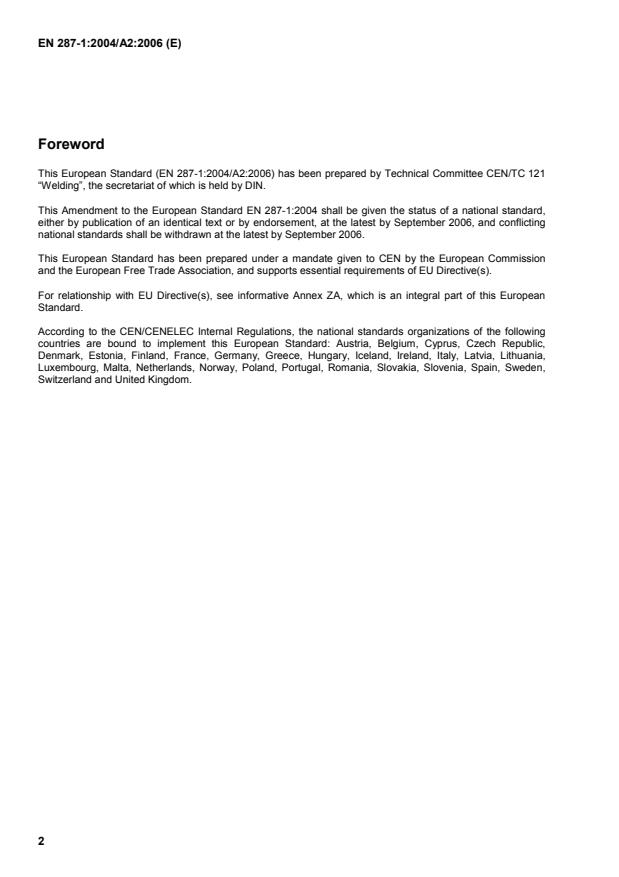 EN 287-1:2004/A2:2006 EN 287-1:2004/A2:2006 - Page 4 preview
