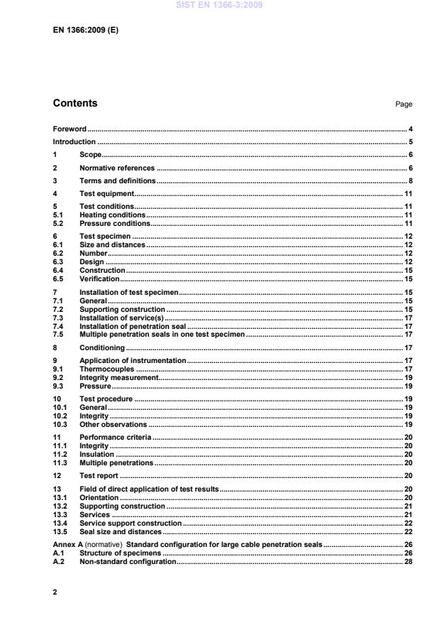 EN 1366-3:2009 EN 1366-3:2009 - Page 4 preview