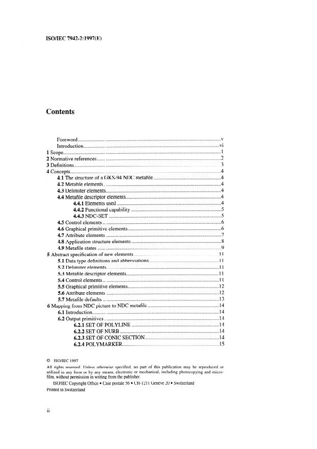 ISO/IEC 7942-2:1997 ISO/IEC 7942-2:1997 - Information technology -- Computer graphics and image processing -- Graphical Kernel System (GKS) - Page 2 preview