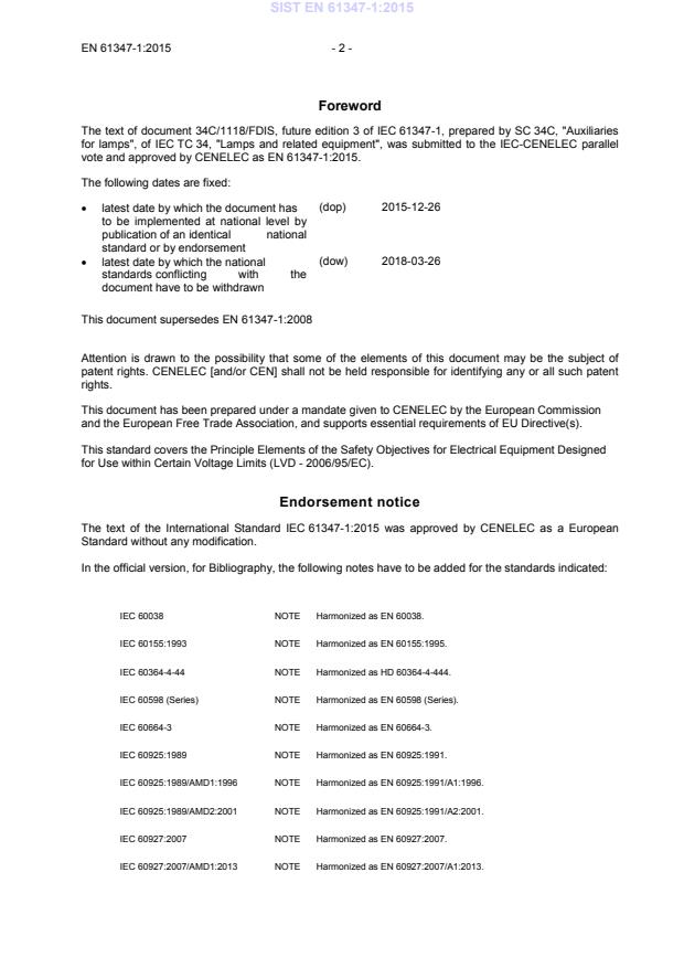 EN 61347-1:2015 EN 61347-1:2015 - BARVE - Page 4 preview