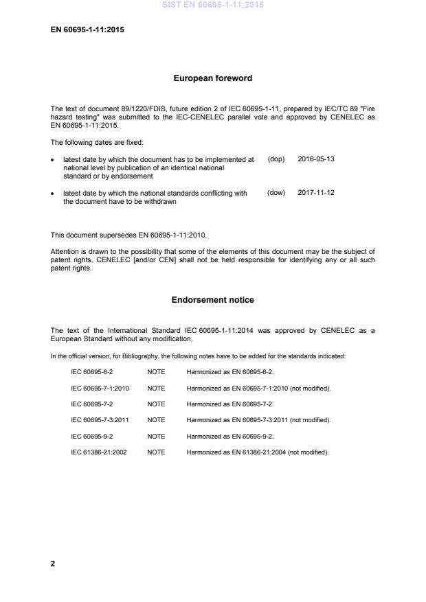 EN 60695-1-11:2015 EN 60695-1-11:2015 - Page 4 preview