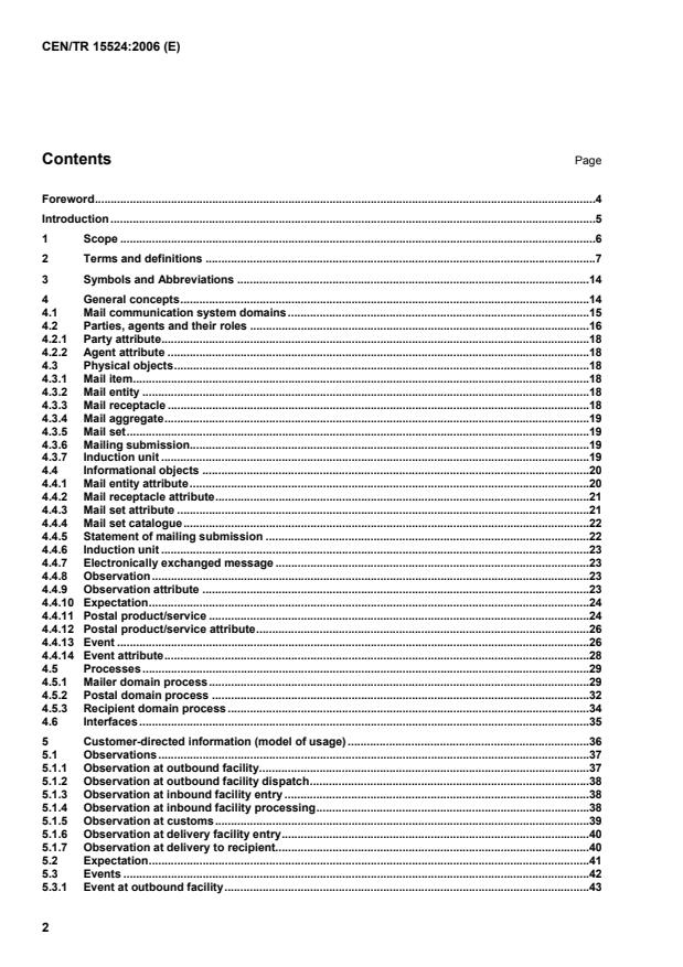 CEN/TR 15524:2006 TP CEN/TR 15524:2007 - Page 4 preview