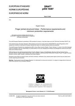 oSIST prEN 15497:2006 - Page 3 preview