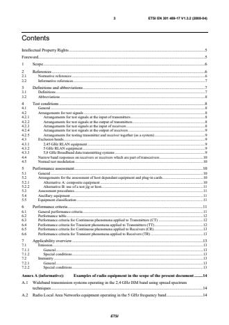 ETSI EN 301 489-17 V1.3.2 (2008-04) - Electromagnetic compatibility and Radio spectrum Matters (ERM); ElectroMagnetic Compatibility (EMC) standard for radio equipment; Part 17: Specific conditions for 2,4 GHz wideband transmission systems, 5 GHz high performance RLAN equipment and 5,8 GHz Broadband Data Transmitting Systems