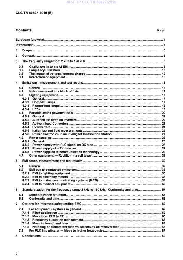 CLC/TR 50627:2015 TP CLC/TR 50627:2016 - BARVE - Page 4 preview