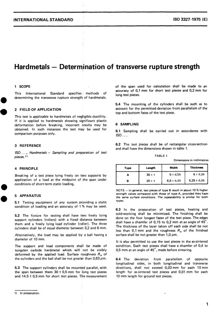 ISO 3327:1975 - Title missing - Legacy paper document
Released:1/1/1975