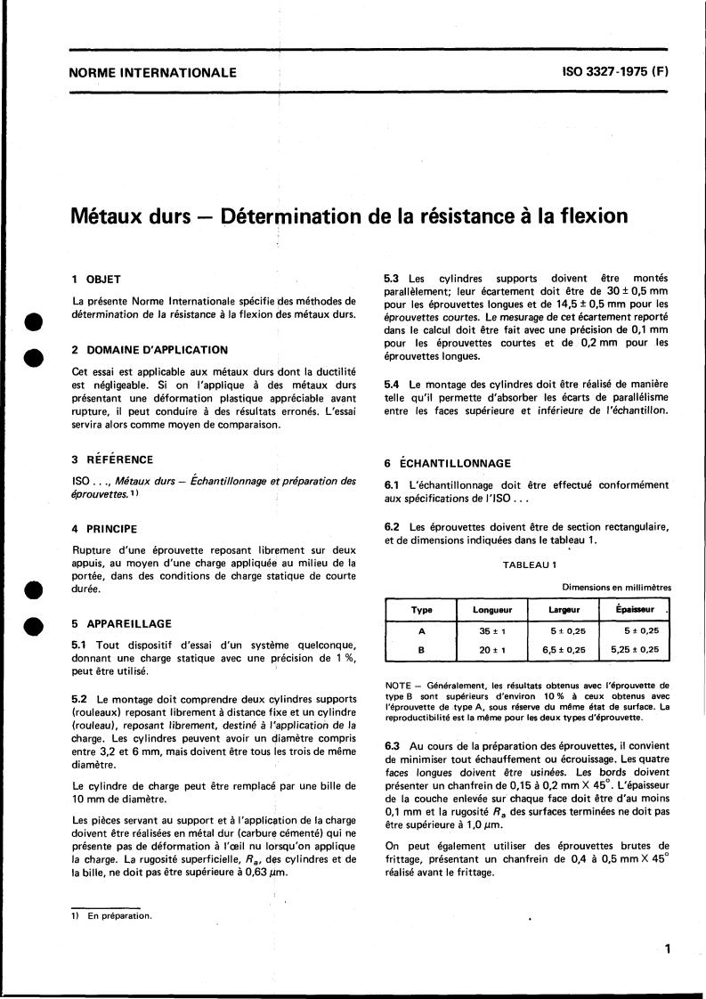 ISO 3327:1975 - Title missing - Legacy paper document
Released:1/1/1975