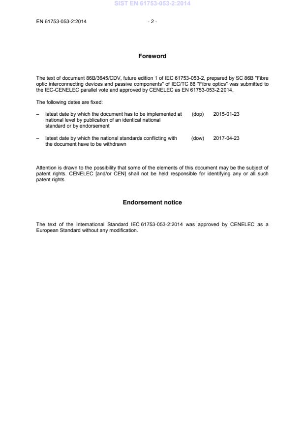 EN 61753-053-2:2014 EN 61753-053-2:2014 - Page 4 preview