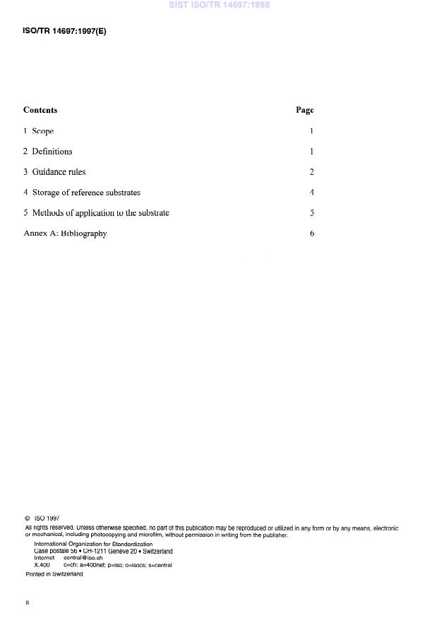 ISO/TR 14697:1997 ISO/TR 14697:1998 - Page 4 preview