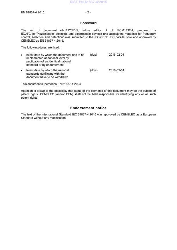 EN 61837-4:2015 EN 61837-4:2015 - Page 4 preview