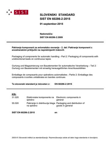 EN 60286-2:2015 - Brez vodnega pretiska, se pri IEC dokumentu prestavi na sredino standarda