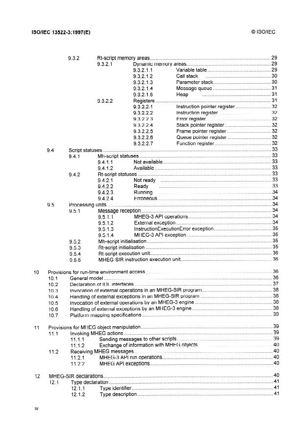 ISO/IEC 13522-3:1997 ISO/IEC 13522-3:1997 - Information technology -- Coding of multimedia and hypermedia information - Page 4 preview