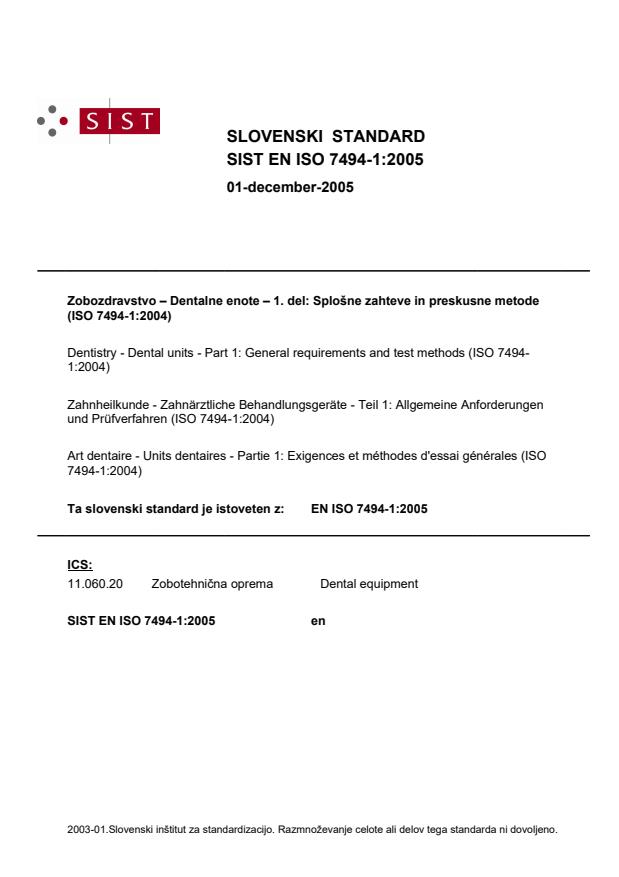 EN ISO 7494-1:2005