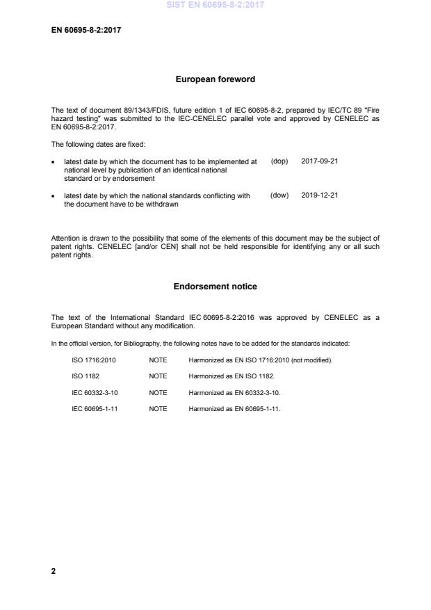 EN 60695-8-2:2017 EN 60695-8-2:2017 - Page 4 preview