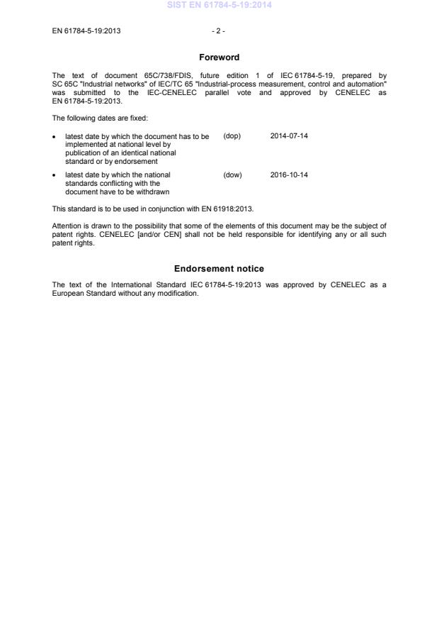 EN 61784-5-19:2013 EN 61784-5-19:2014 - BARVE - Page 4 preview