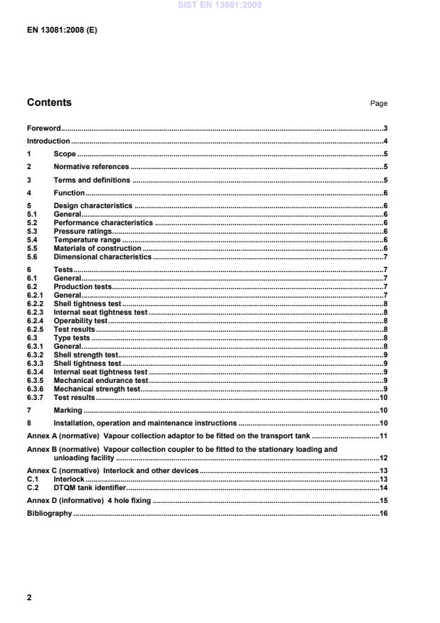 EN 13081:2008 EN 13081:2009 - Page 4 preview