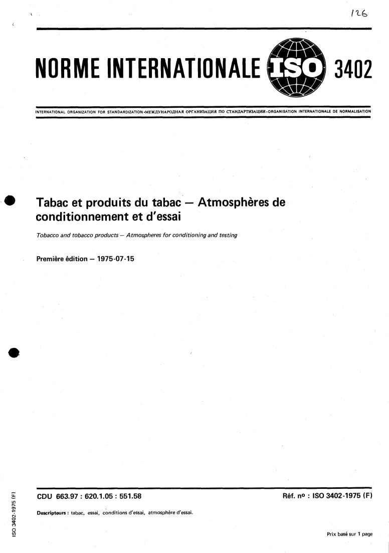 ISO 3402:1975 - Title missing - Legacy paper document