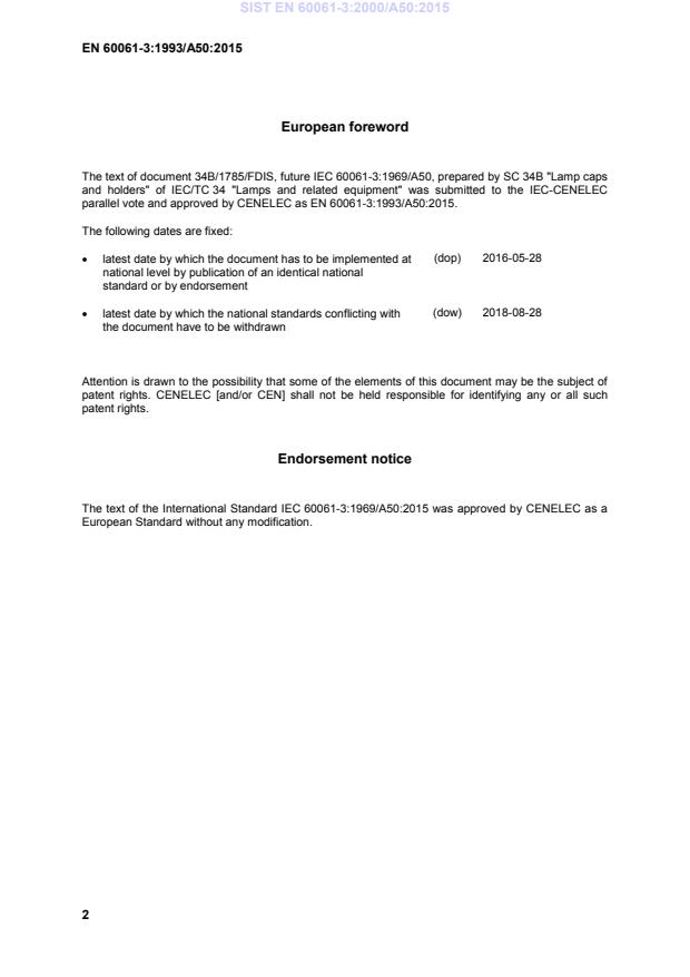SIST EN 60061-3:2000/A50:2015 SIST EN 60061-3:2000/A50:2015 - Page 4 preview