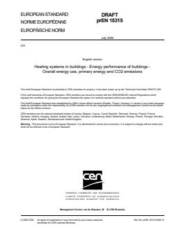 oSIST prEN 15315:2005 - Page 3 preview