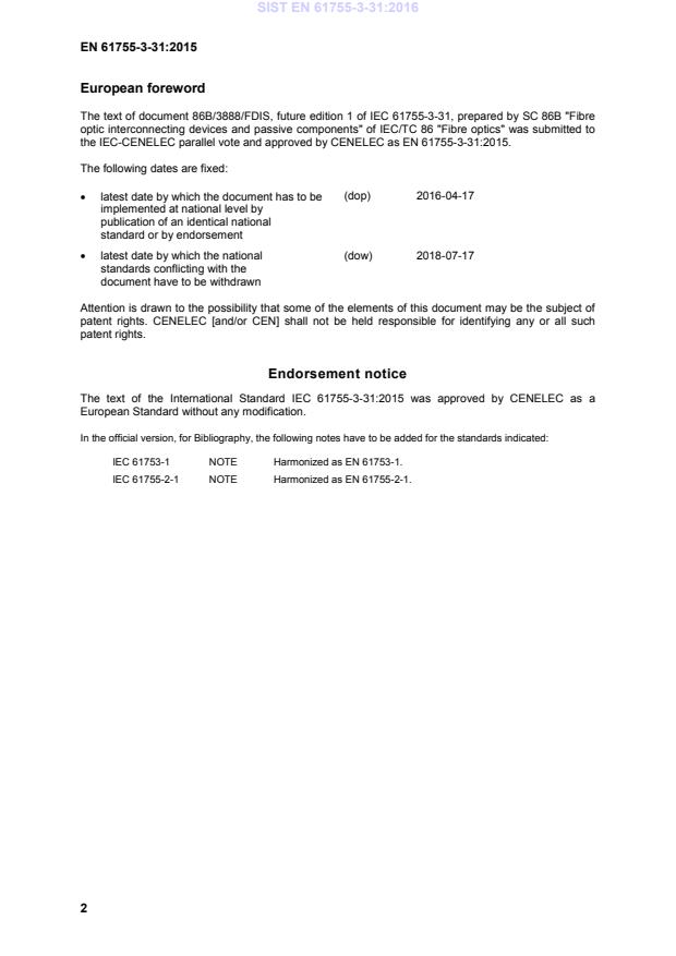 EN 61755-3-31:2015 EN 61755-3-31:2016 - BARVE - Page 4 preview