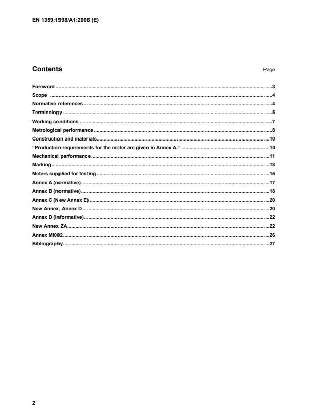 EN 1359:1998/A1:2006 EN 1359:2004/A1:2006 - Page 4 preview