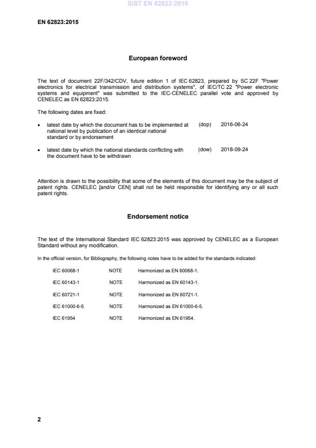 SIST EN 62823:2016 SIST EN 62823:2016 - BARVE - Page 4 preview