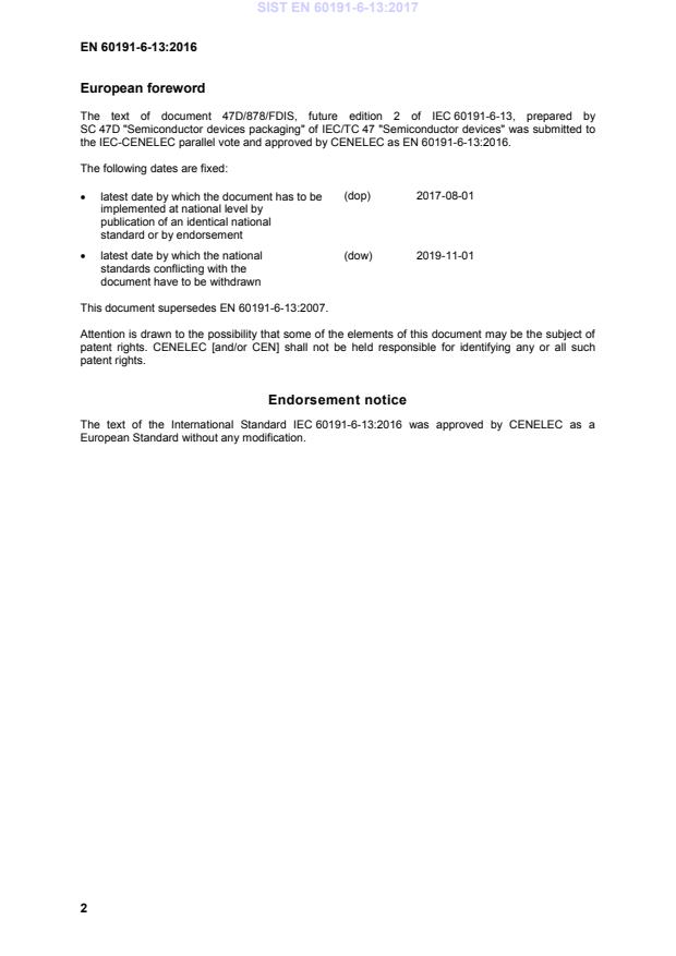 EN 60191-6-13:2016 EN 60191-6-13:2017 - Page 4 preview