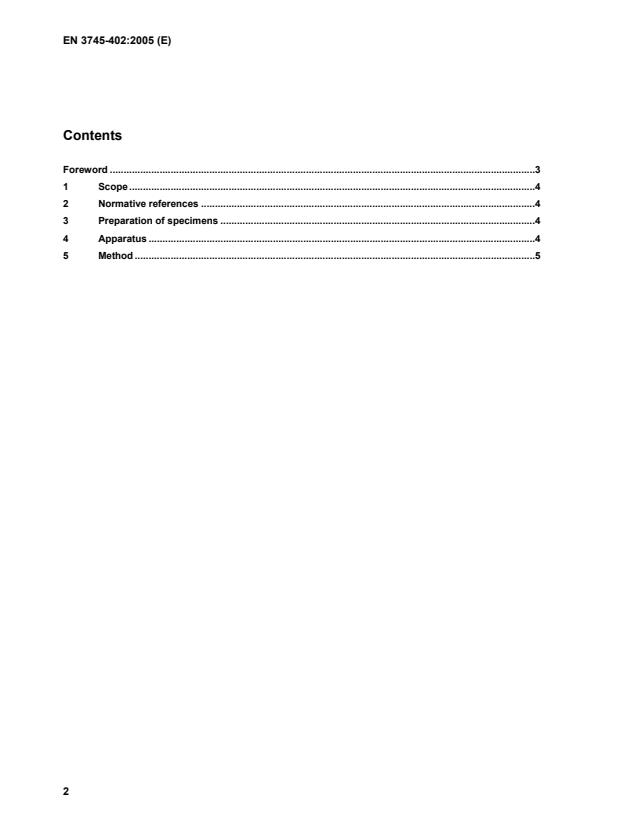 EN 3745-402:2005 EN 3745-402:2006 - Page 4 preview