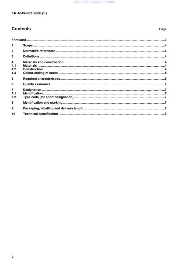EN 4049-003:2006 EN 4049-003:2009 - Page 4 preview